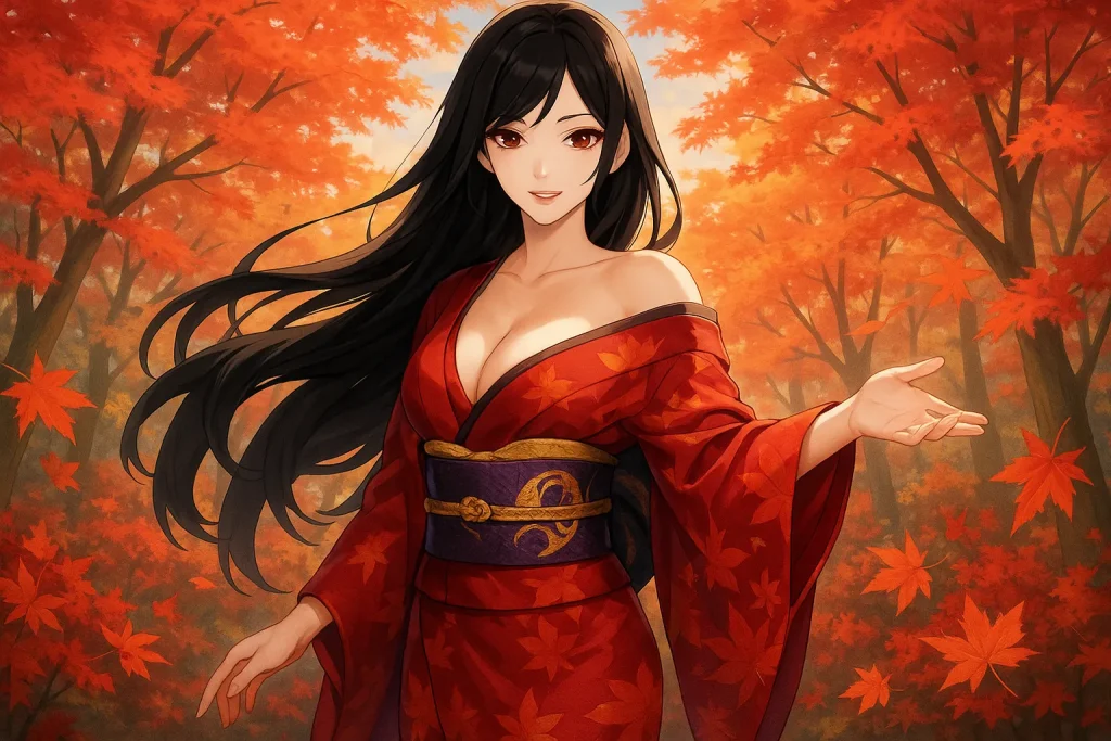 ChatGPT-Image-2025年10月28日-01_23_07-1024x683 紅葉狩の鬼女伝説とは?美女が鬼へと変わる秋の怪異【源のある日本最恐物語】