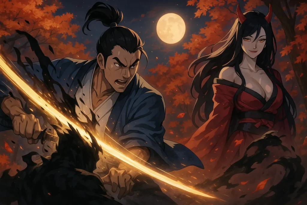 ChatGPT-Image-2025年10月28日-01_30_43-1024x683 紅葉狩の鬼女伝説とは?美女が鬼へと変わる秋の怪異【源のある日本最恐物語】