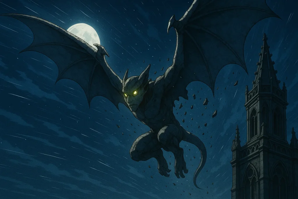 ChatGPT-Image-2025年12月7日-02_21_10-1024x683 ガーゴイルとは？悪魔ではなく“守護者”だった石像の伝承・起源・役割を解説