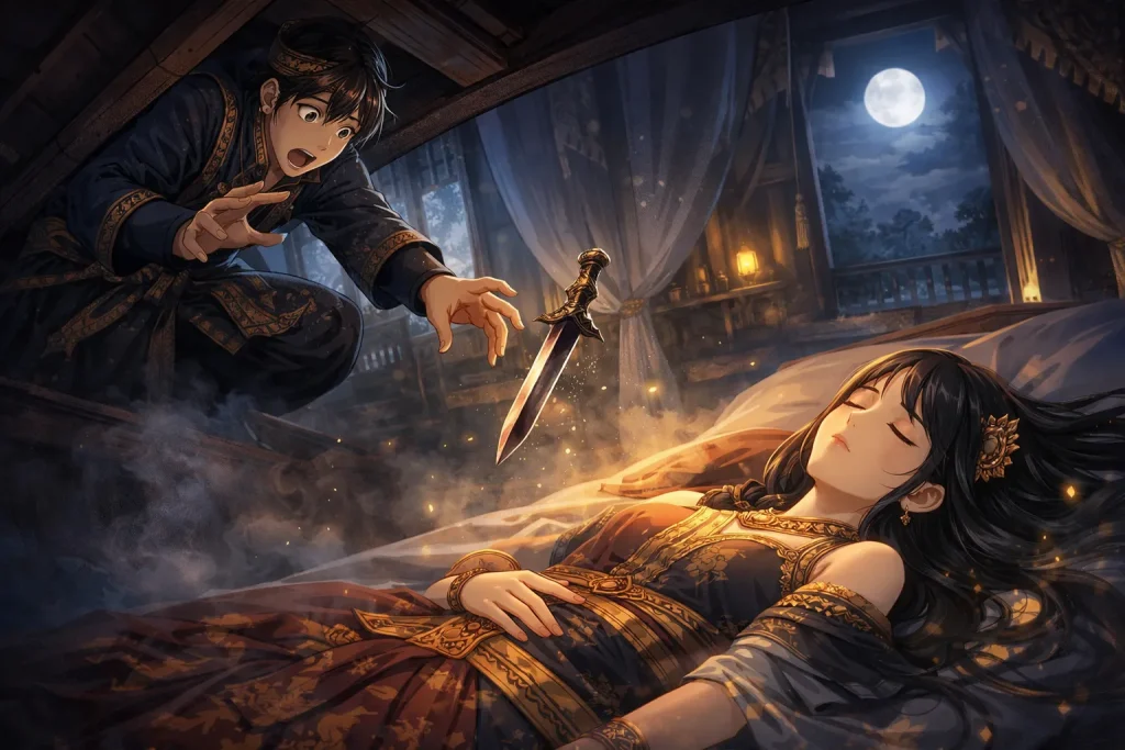 ChatGPT-Image-2026年3月20日-02_15_10-1024x683 ボス王女の物語｜王子が誤って殺した姫はなぜ蘇ったのか【インドネシアの民話】