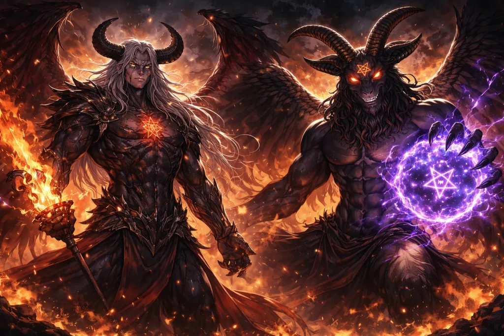 ChatGPT-Image-2026年1月14日-01_01_20-1024x683 バフォメットの正体とは？悪魔なのか｜山羊頭・五芒星の意味と起源