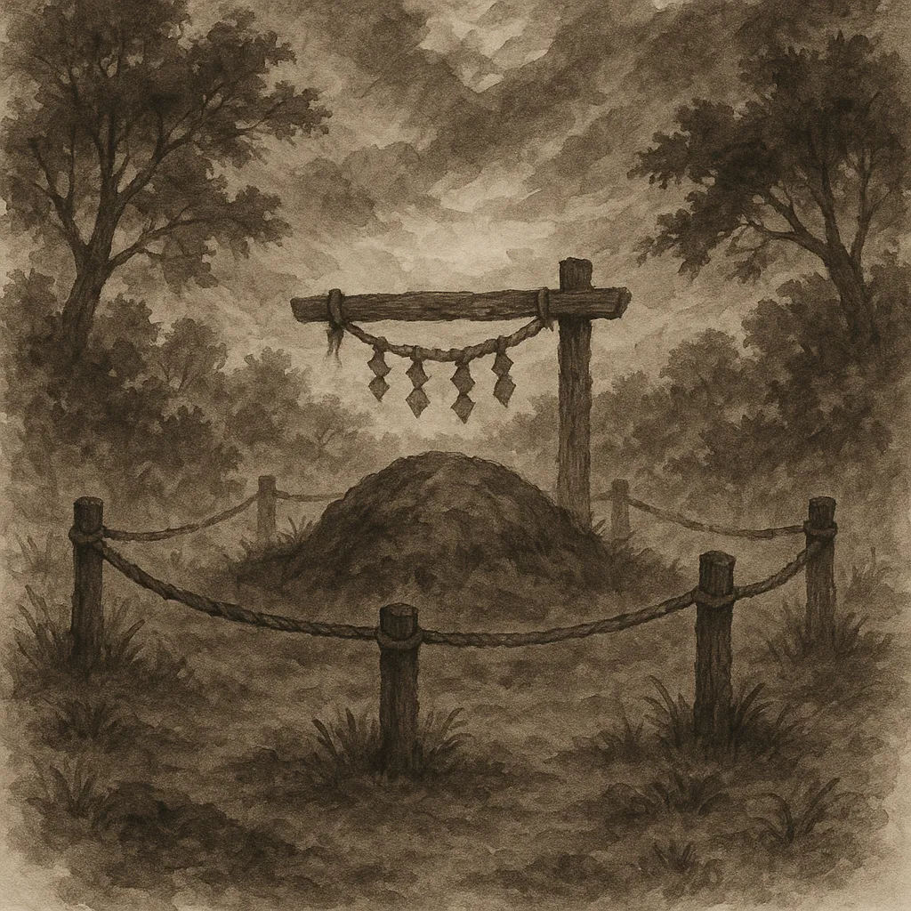 ChatGPT-Image-2025年4月22日-23_24_30 鬼の首を埋めた村──鬼首(おにこうべ)に伝わる三つの鬼退治伝説と祟りの記憶