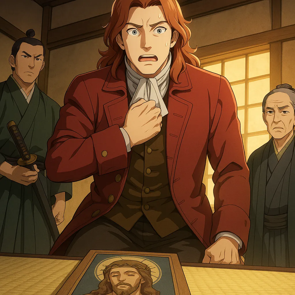 ChatGPT-Image-2025年5月30日-02_08_47 ガリバーは本当に日本に来た?『ガリバー旅行記』に描かれた日本訪問の真相とは