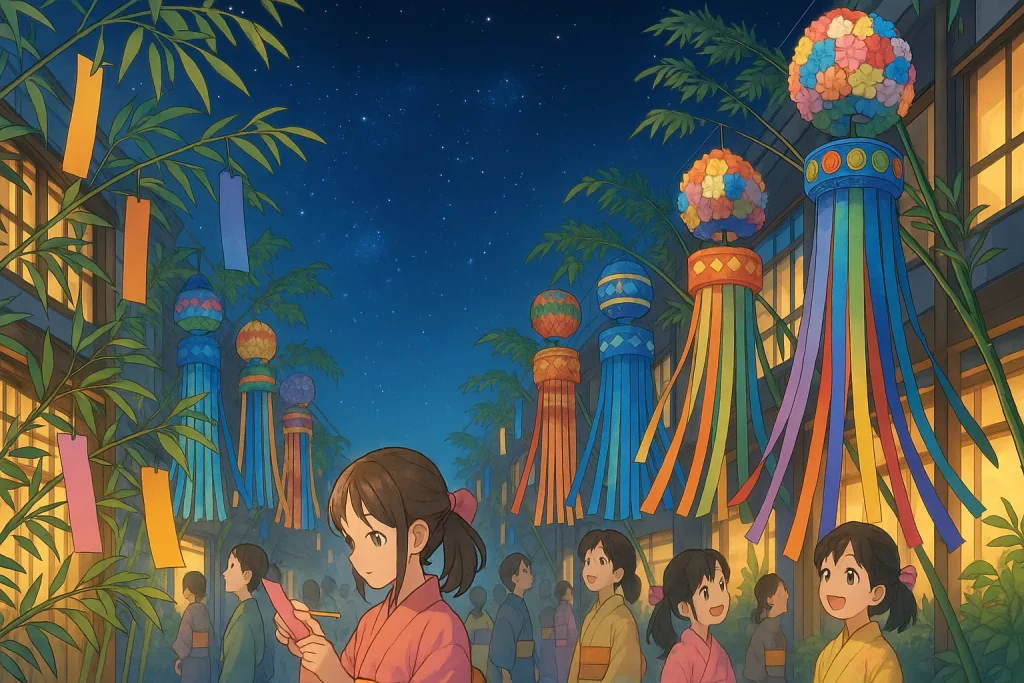 ChatGPT-Image-2025年7月1日-00_04_02-1024x683 七夕の由来と伝説|織姫と彦星の物語と日本での伝承の歩み