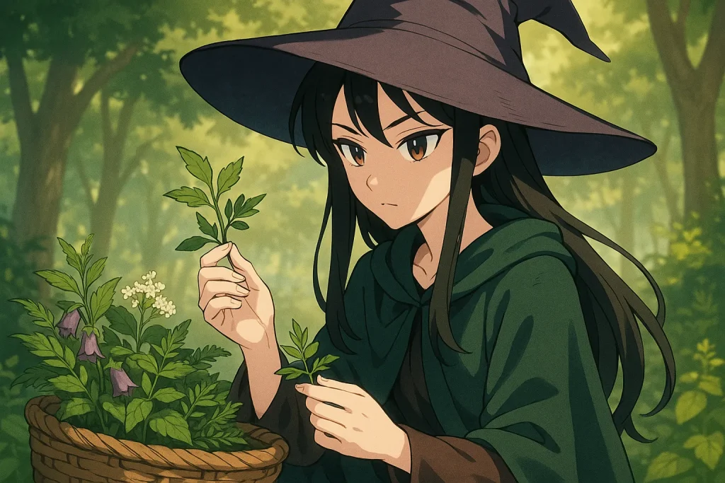 ChatGPT-Image-2025年7月2日-04_11_11-1024x683 魔女と薬草の秘密|伝承に残る“癒し手”の知識と呪術の力とは?
