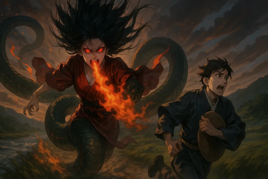 ChatGPT-Image-2025年8月20日-03_18_53-1024x683 安珍・清姫伝説とは？道成寺に残る愛と執念の日本昔話