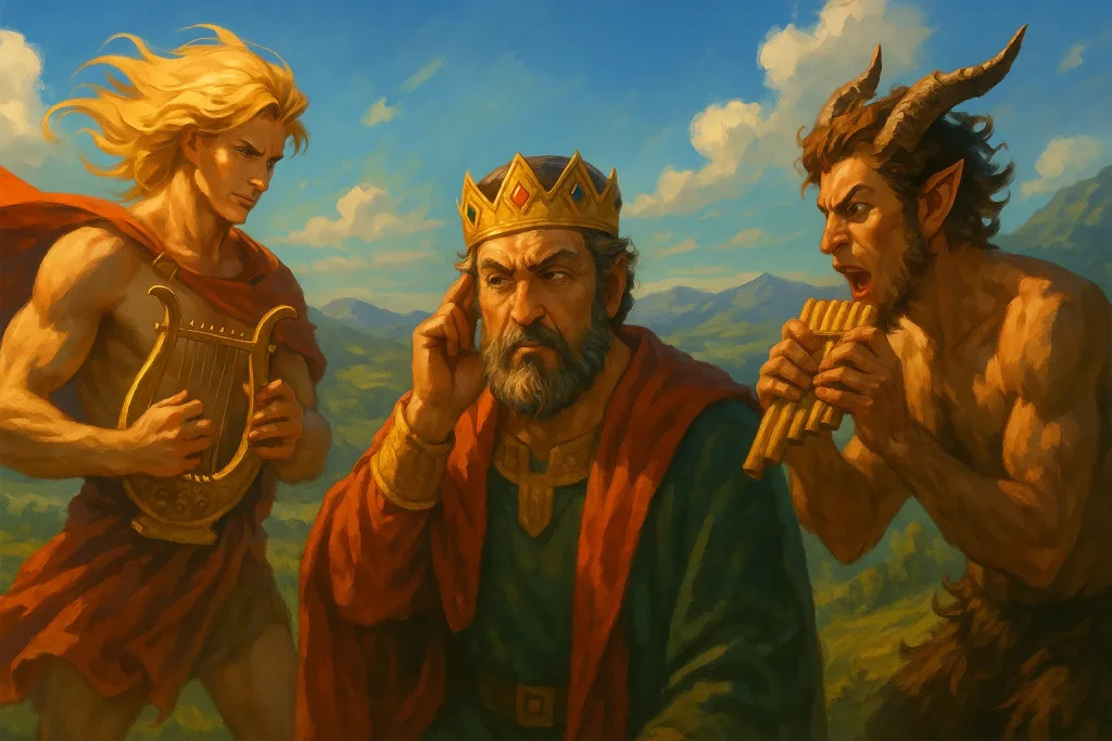 ChatGPT-Image-2025年8月22日-22_43_22-1024x683 王様の耳はロバの耳とは？ミダス王の伝説と秘密が暴かれる寓話の教訓ｰ現代の裏垢ツイート？