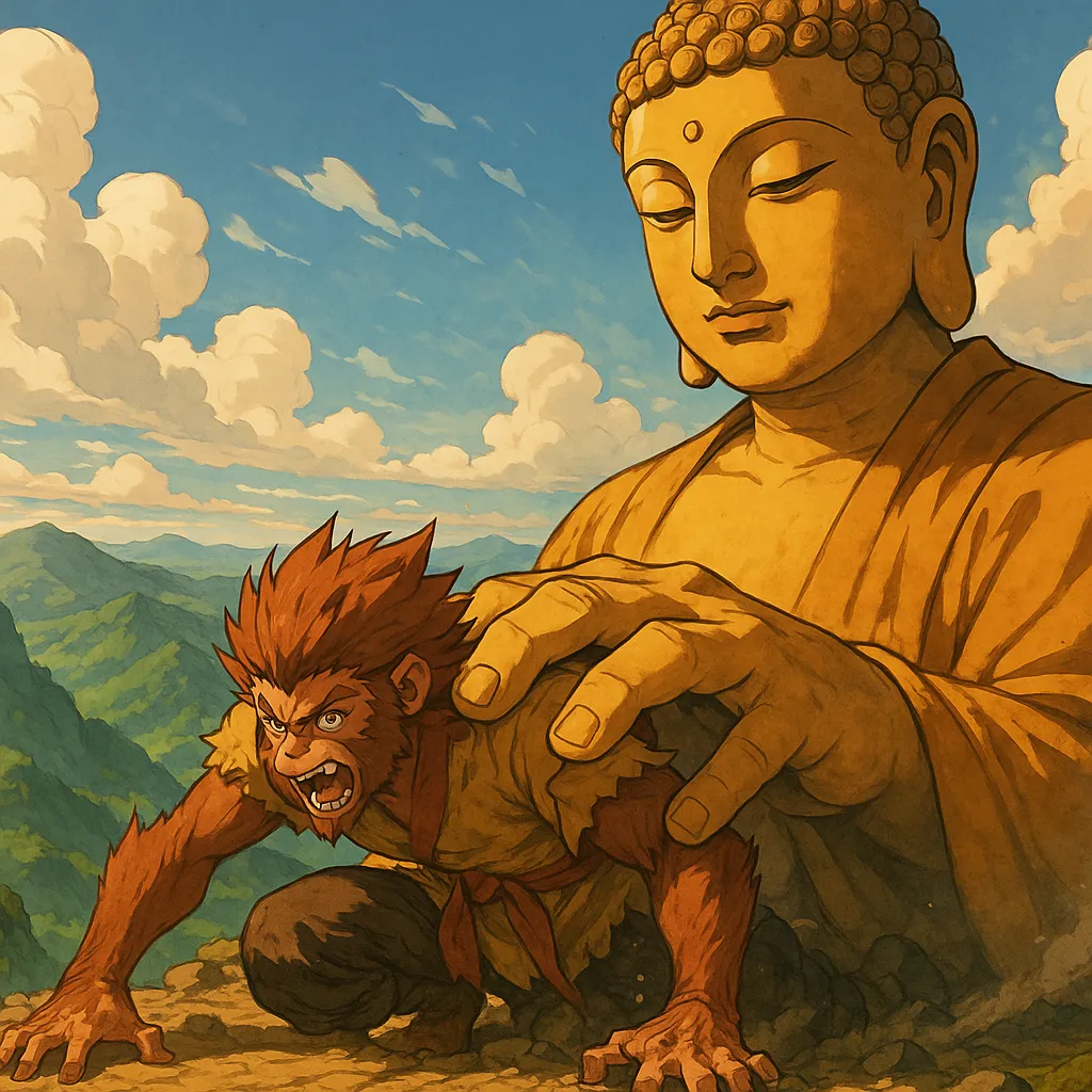 ChatGPT-Image-2025年8月25日-23_27_35 孫悟空とは？西遊記を支えた最強の猿の英雄を徹底解説