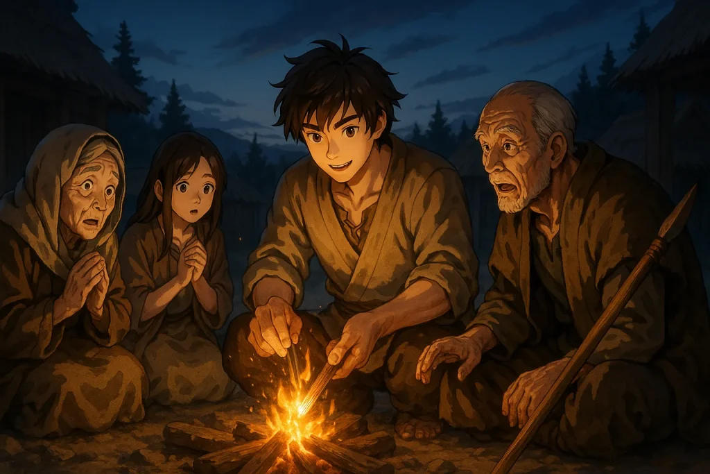 ChatGPT-Image-2025年8月3日-01_48_02-1024x683 アイヌラックルの旅立ちと民との出会い｜火とことばをもたらした神の使い（2/5）