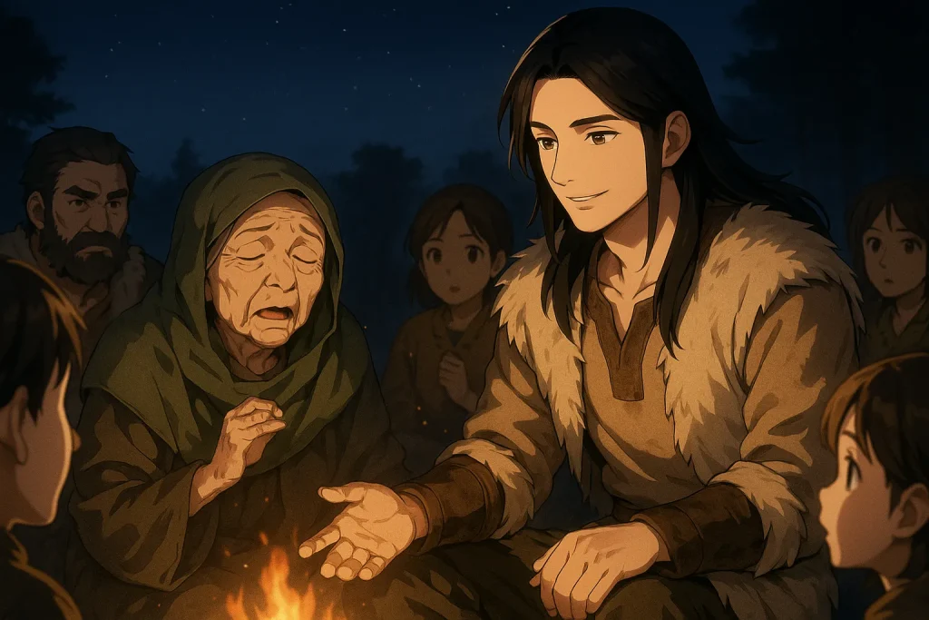 ChatGPT-Image-2025年8月3日-13_03_56-1024x683 アイヌラックルの旅立ちと民との出会い｜火とことばをもたらした神の使い（2/5）