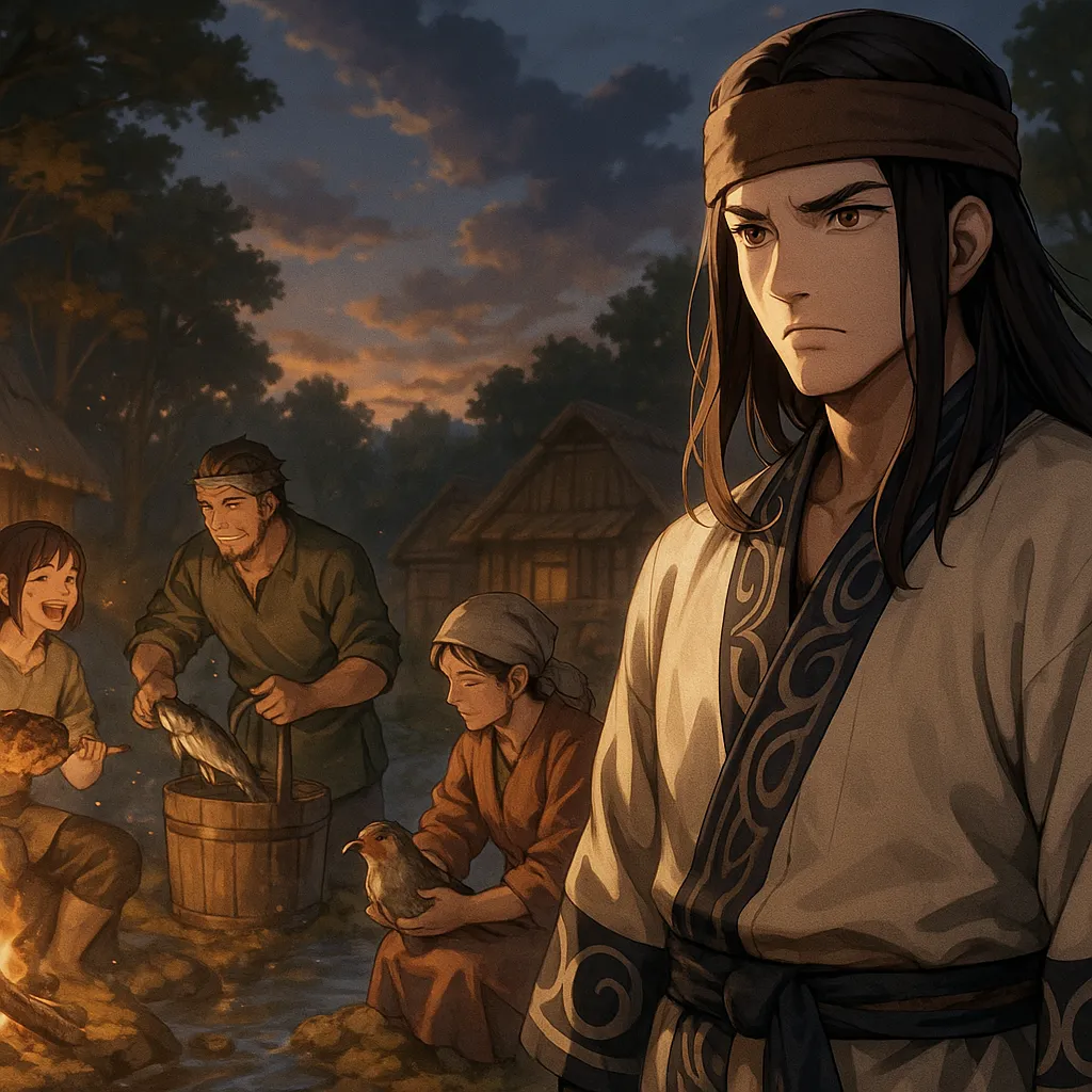 ChatGPT-Image-2025年8月5日-23_16_26 祈りの火をもういちど｜アイヌラックルと人々の再出発(4/5)