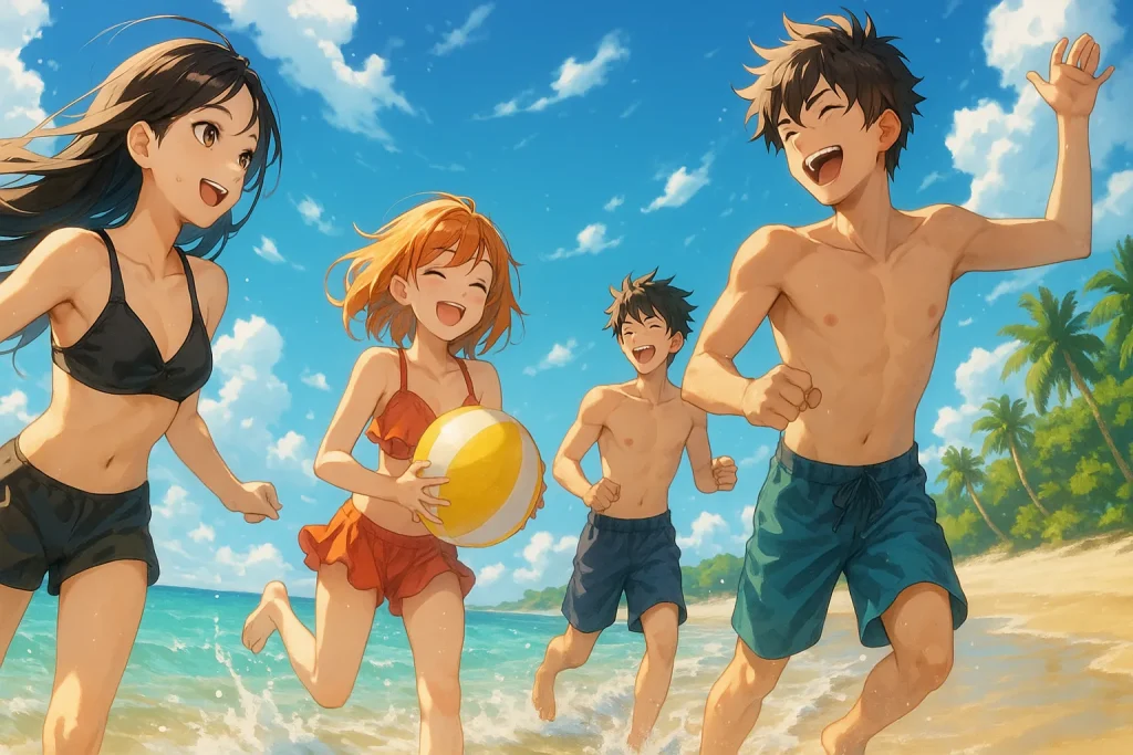 ChatGPT-Image-2025年8月7日-05_05_56-1024x683 夏の海に現れる怪異と神獣伝説｜海坊主・人魚（ジュゴン）・神の使いの物語