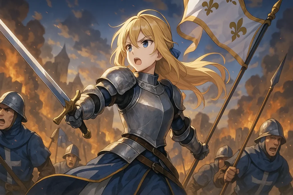 ChatGPT-Image-2025年9月13日-06_11_52-1024x683 聖女ジャンヌ・ダルクの物語｜名言と後世に残した影響