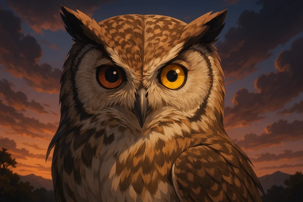 ChatGPT-Image-2025年9月29日-01_44_31-1024x683 フクロウの伝承とは？不吉の鳥と幸運の象徴という二つの顔