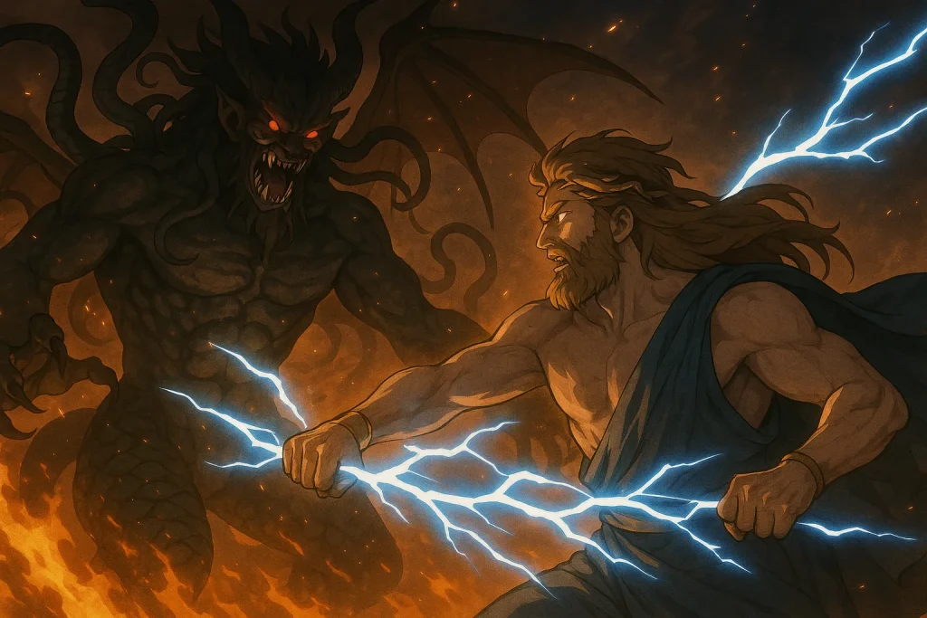 ChatGPT-Image-2025年9月7日-05_22_03-1024x683 ゼウス vs テュポーン｜怪物の王との最終決戦と勝利の神話