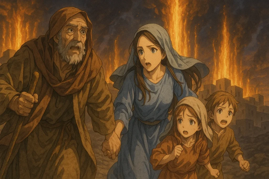 ChatGPT-Image-2025年10月10日-03_31_02-1024x683 神に見放された街・ソドムとゴモラ ― 聖書が語る傲慢と滅びの真実