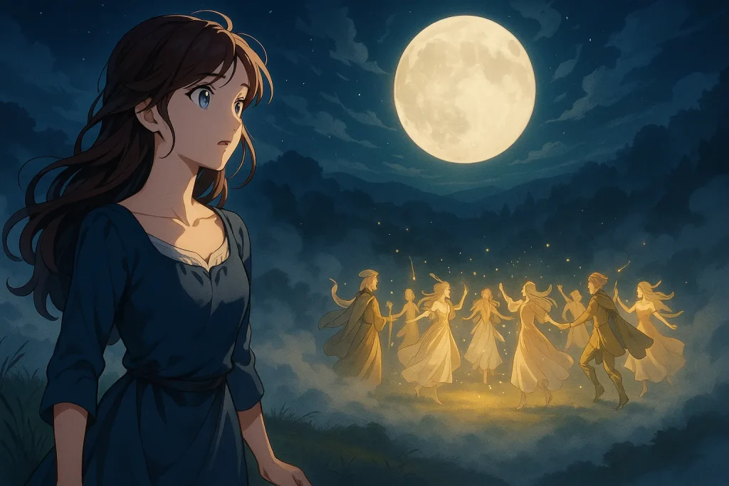ChatGPT-Image-2025年10月11日-00_15_21-1024x683 ハロウィンの起源「ソーウィン」と妖精にさらわれた娘｜幻想と恐怖が交わるケルトの夜