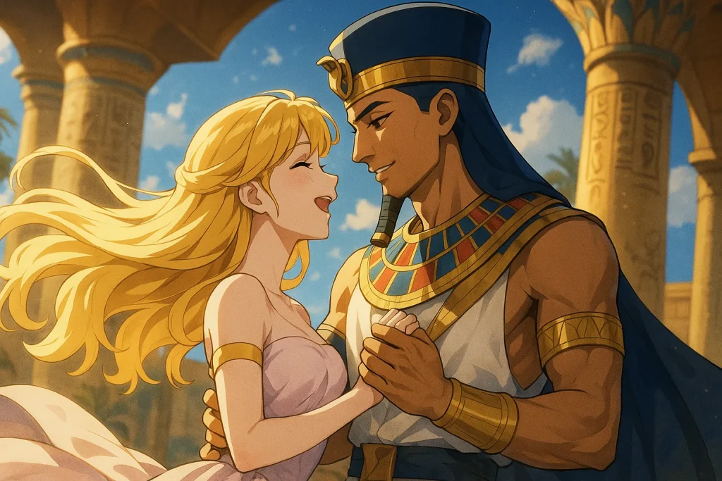 ChatGPT-Image-2025年10月12日-11_27_01-1024x683 『シンデレラ』の原型はエジプトにあった？最古の靴物語「ロドピス」伝説をたどる