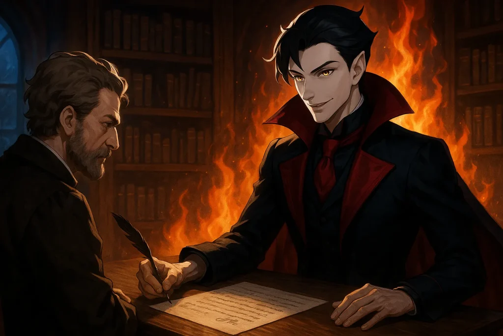 ChatGPT-Image-2025年10月12日-11_40_27-1024x683 メフィストフェレスとは？古代の悪魔ではなく人が生み出した知的存在の正体