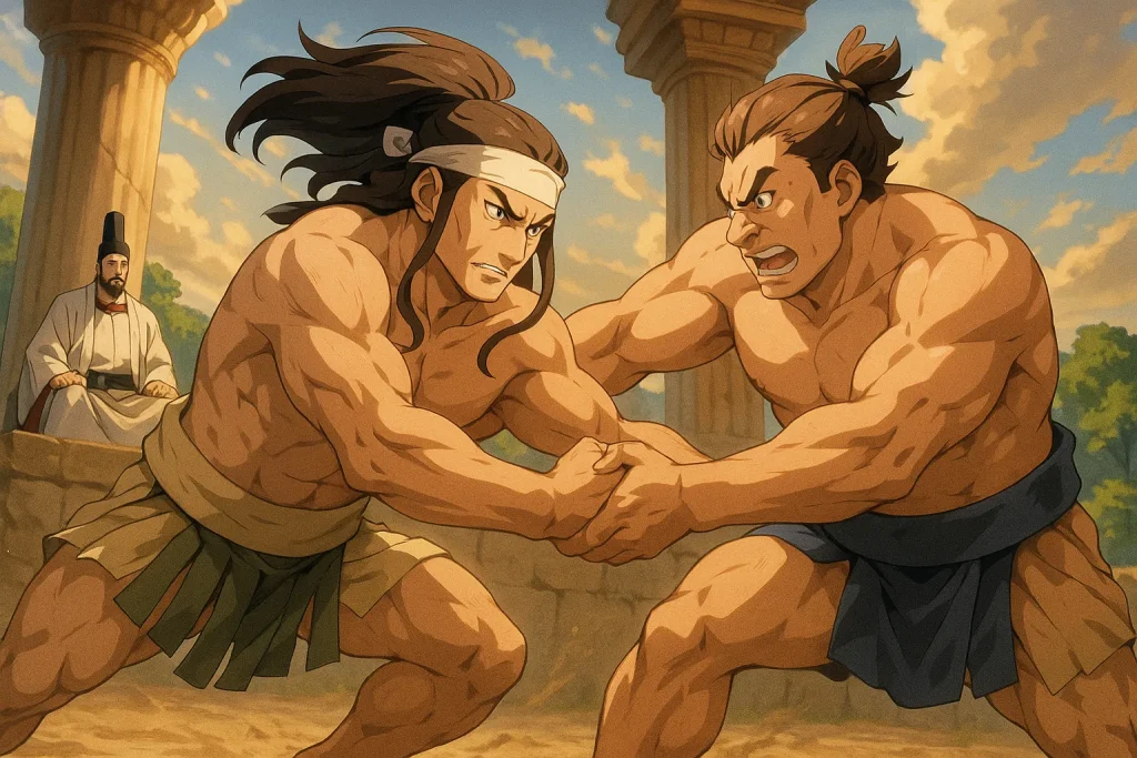ChatGPT-Image-2025年10月12日-14_29_12-1024x683 相撲の起源とは?野見宿禰だけじゃない5つの起源説を徹底解説!