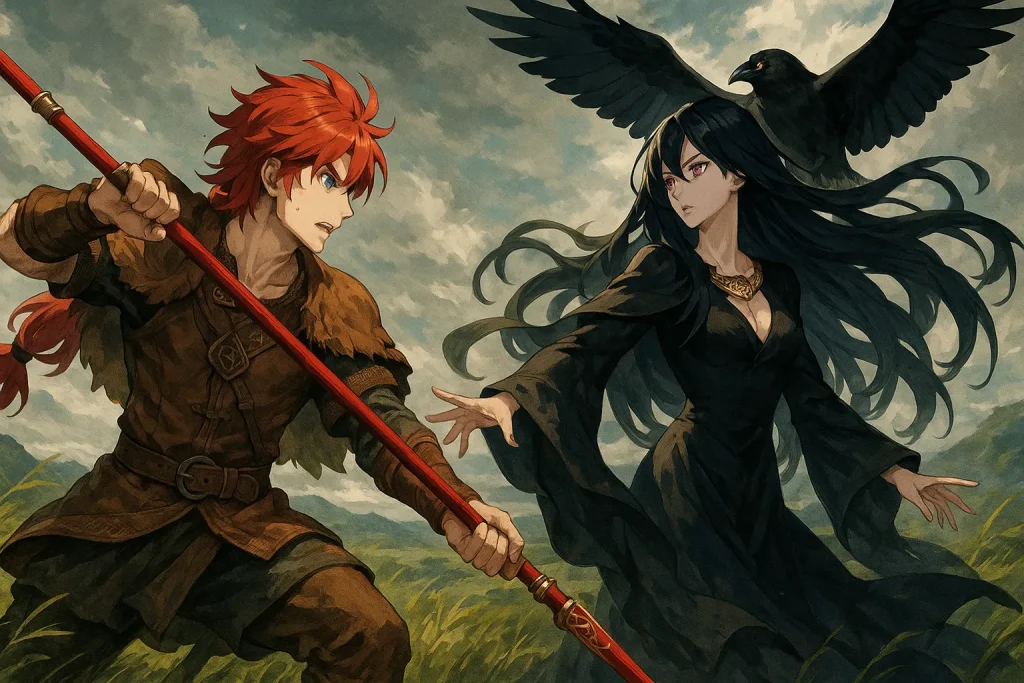 ChatGPT-Image-2025年10月14日-01_39_45-1024x683 戦場のカラス ― アイルランド神話の死の女神モリガンとは？クー・フーリンとの愛と復讐の物語