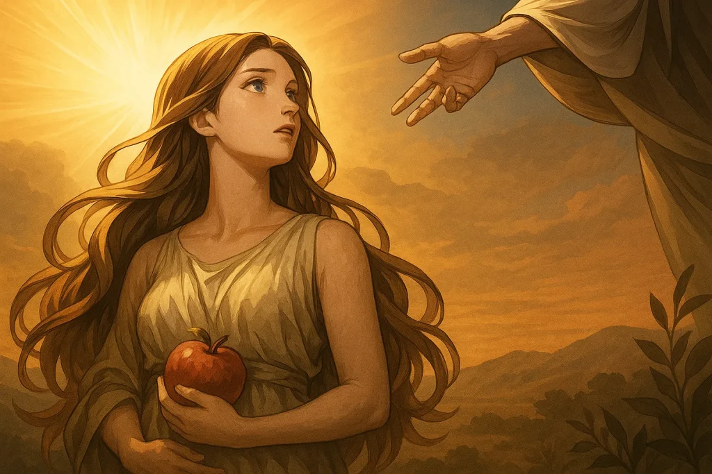 ChatGPT-Image-2025年10月16日-02_08_23-1024x683 ミトコンドリア・イブと聖書のイブ｜科学と神話が出会う場所