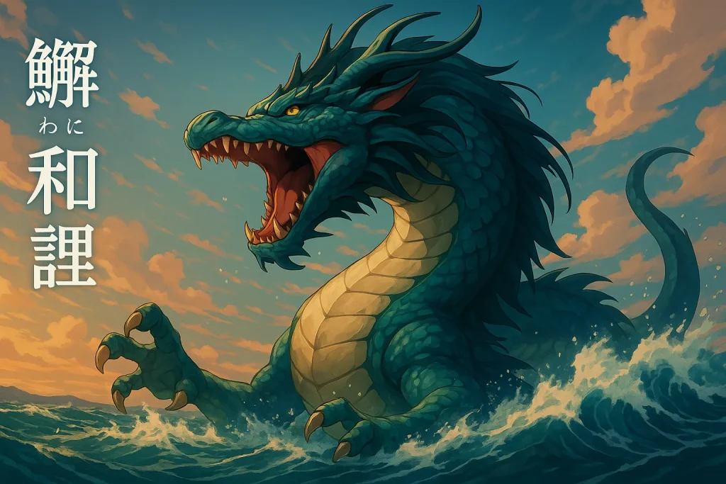 ChatGPT-Image-2025年10月22日-23_49_28-1024x683 和邇（わに）とは？古事記・日本書紀に登場する海の怪物の正体を解説【日本神話の伝承】