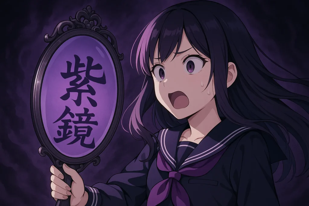 ChatGPT-Image-2025年10月2日-04_26_13-1024x683 鏡にまつわる妖怪・怪異・悪魔とは？紫鏡・雲外鏡からブラッディメアリーまで