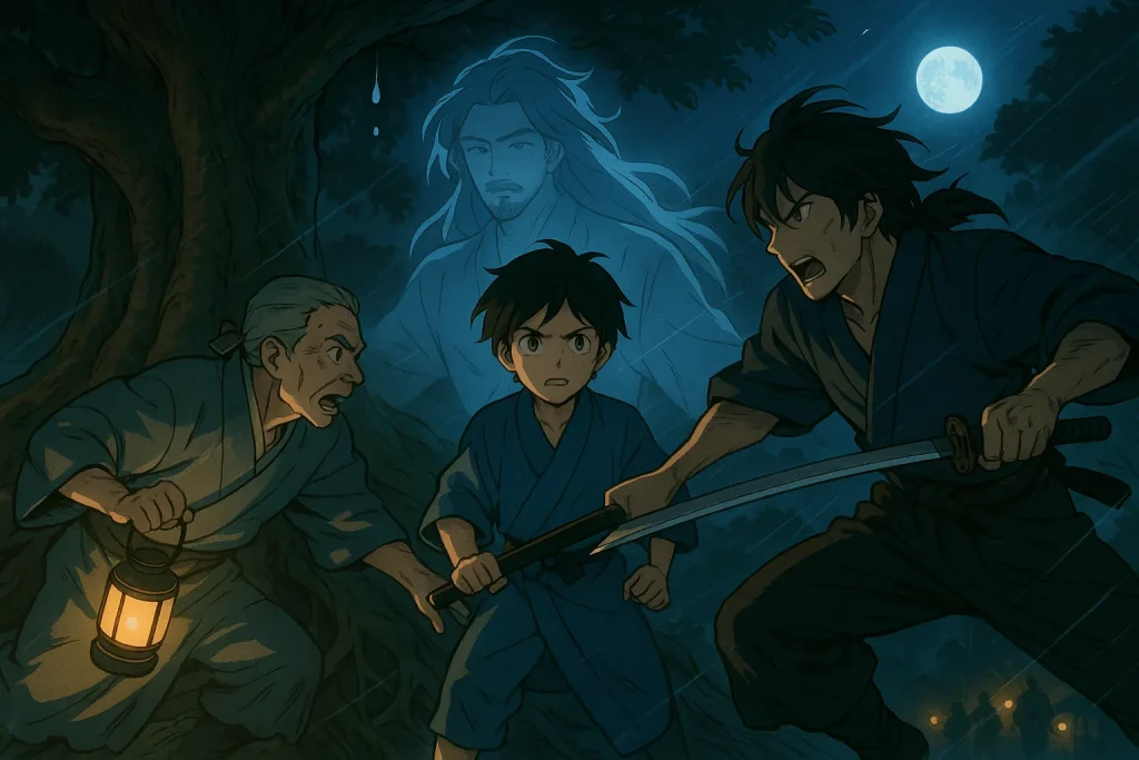 ChatGPT-Image-2025年10月7日-21_08_12-1024x683 怪談「乳房榎(ちぶさえのき)」—母の愛が滴る木の物語をやさしく解説