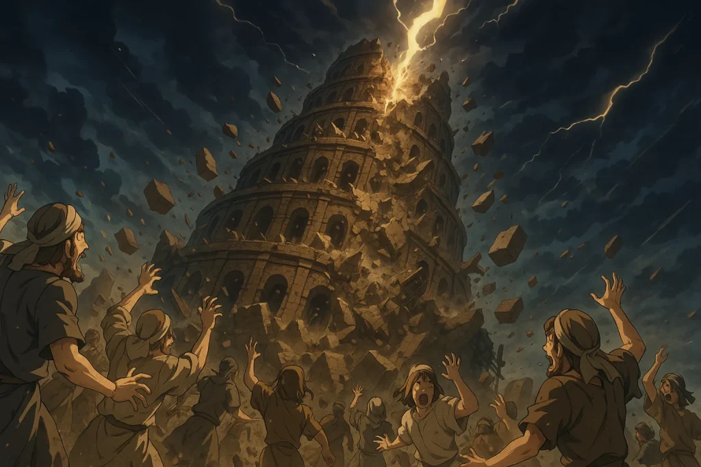 ChatGPT-Image-2025年10月9日-10_33_12-1024x683 バベルの塔の神話とは？人類が天に挑んだ伝説と崩壊の理由をわかりやすく解説