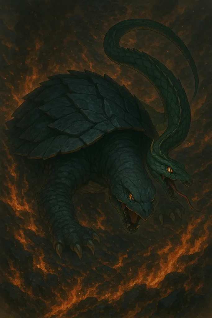 ChatGPT-Image-2025年11月20日-23_03_18-683x1024 玄武とは？北を護る霊獣の意味・起源・象徴性をわかりやすく解説【四神シリーズ】