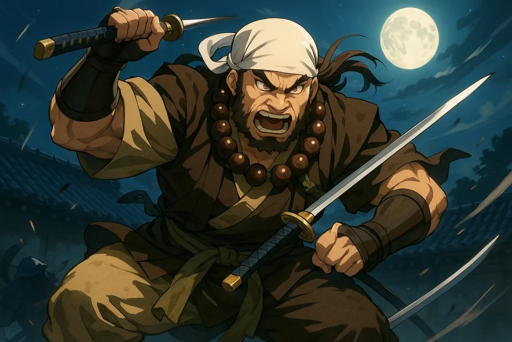 ChatGPT-Image-2025年11月2日-23_01_28-1024x683 五条大橋の出会い ― 弁慶と牛若丸の伝説に見る忠義の心