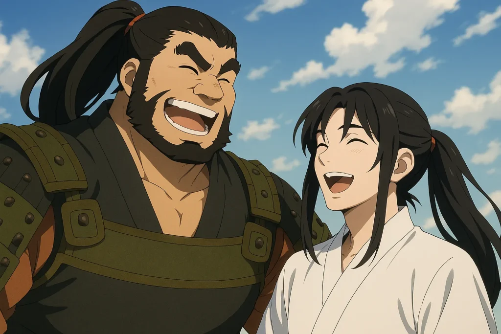 ChatGPT-Image-2025年11月2日-23_12_36-1024x683 五条大橋の出会い ― 弁慶と牛若丸の伝説に見る忠義の心