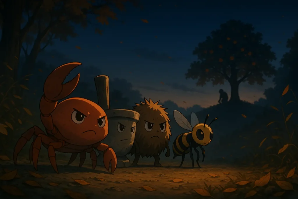 ChatGPT-Image-2025年11月30日-01_26_18-1024x683 猿蟹合戦は復讐劇だった｜現代版との違いと改変の理由