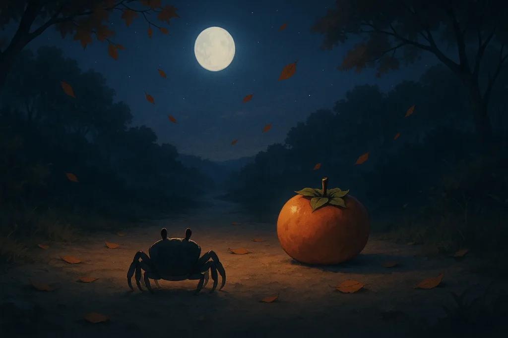 ChatGPT-Image-2025年11月30日-01_30_56-1024x683 猿蟹合戦は復讐劇だった｜現代版との違いと改変の理由