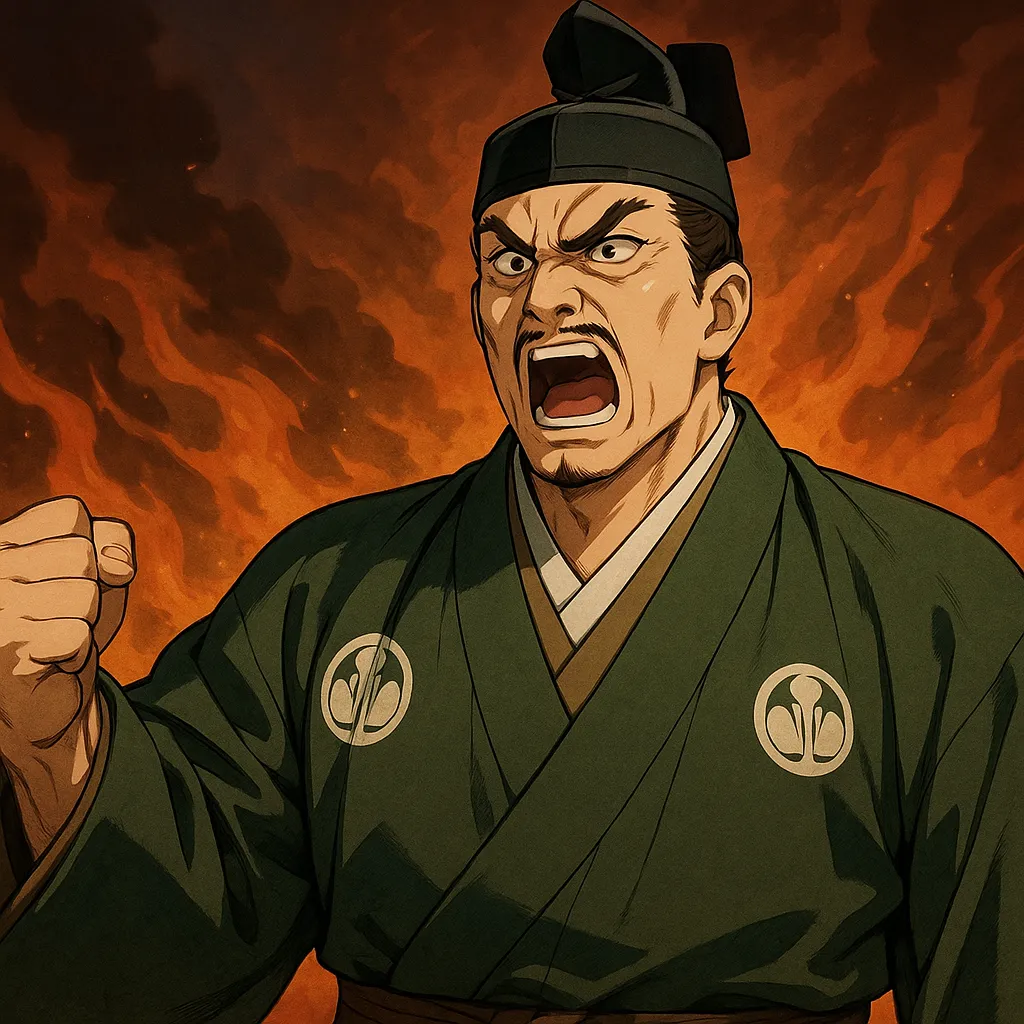 ChatGPT-Image-2025年11月3日-02_56_09 源義経が兄・頼朝に狙われた理由 ― 武の天才が悲劇に散った真実