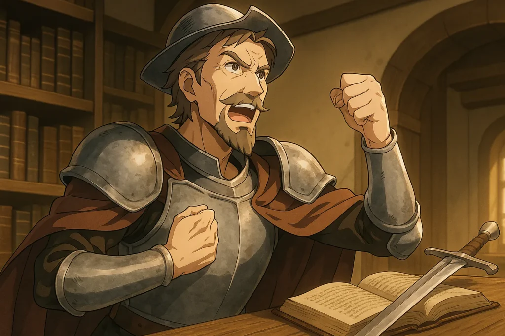 ChatGPT-Image-2025年11月5日-02_54_05-1024x683 風車に挑んだ男――セルバンテス『ドン・キホーテ』が教える理想と現実のはざまで生きる力