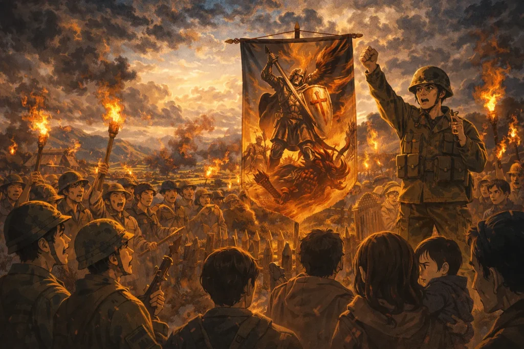 ChatGPT-Image-2025年12月17日-13_16_50-1024x683 戦争はなぜ起こるのか？昔話から考える争いの本当の理由