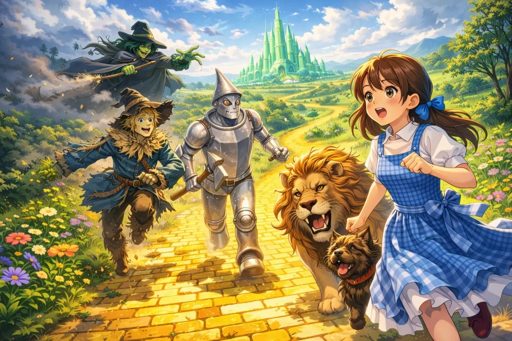 ChatGPT-Image-2025年12月19日-18_14_50-1024x683 大人になると怖い『オズの魔法使い』理不尽すぎる物語の正体