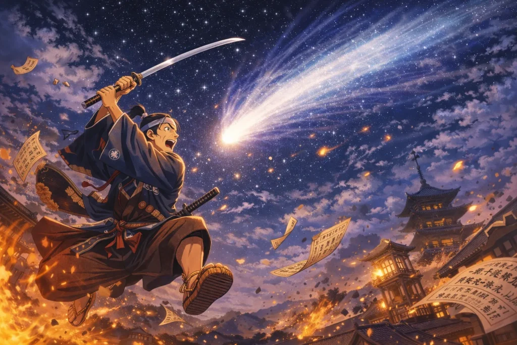 ChatGPT-Image-2025年12月23日-19_29_32-1024x683 江戸時代に現れたハレー彗星｜庶民が驚いた夜空の怪異