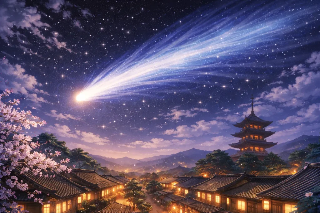 ChatGPT-Image-2025年12月23日-19_31_03-1024x683 江戸時代に現れたハレー彗星｜庶民が驚いた夜空の怪異