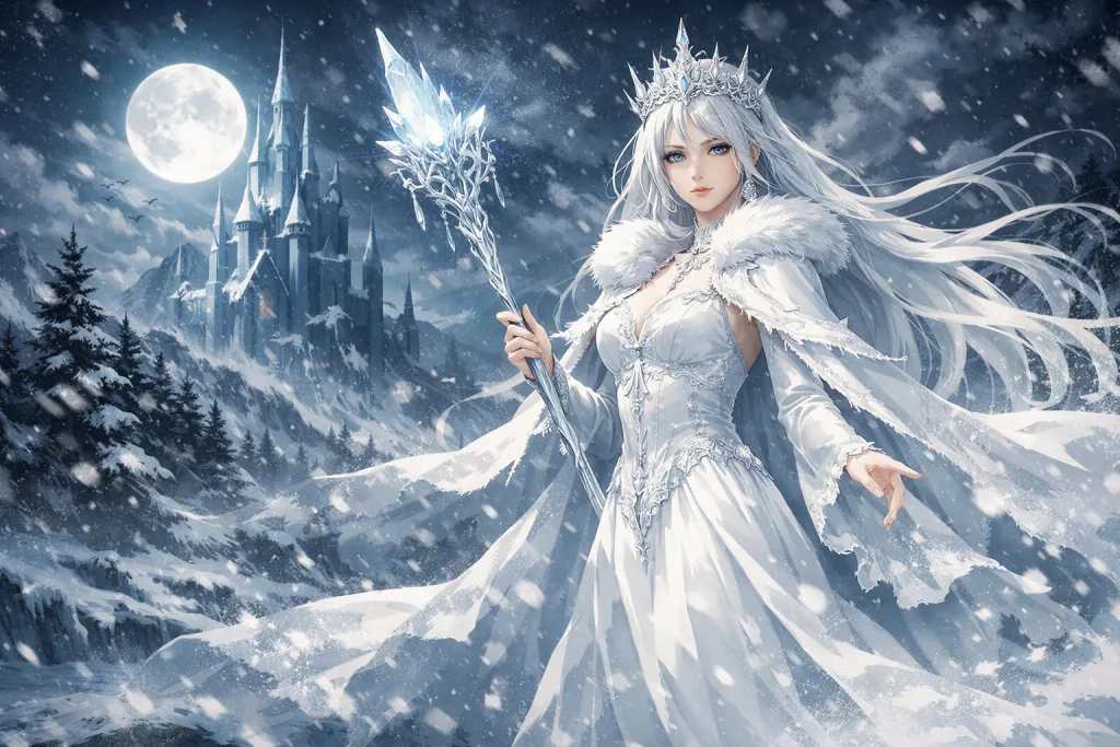 ChatGPT-Image-2025年12月25日-17_28_11-1024x683 白い魔女とは？雪の女王と異なる“白装束の女性”伝承を徹底解説【ヨーロッパ民話】