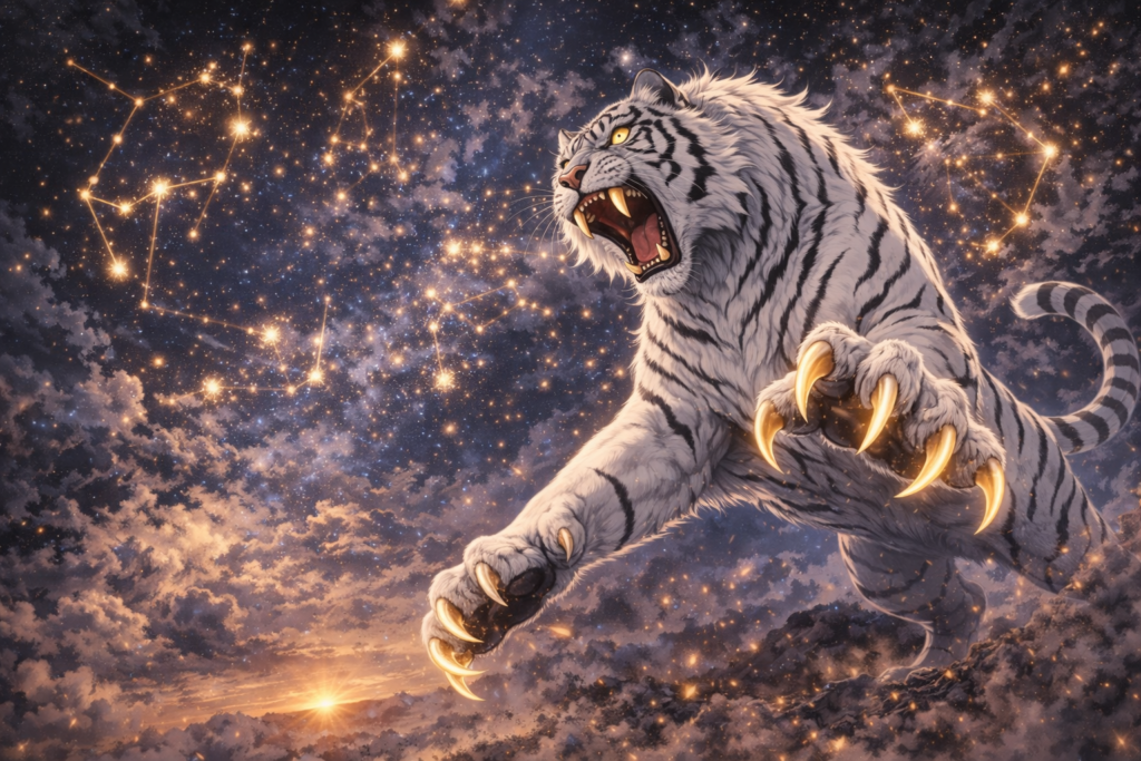 ChatGPT-Image-2025年12月27日-15_00_38-1024x683 白虎とは何か？四神の西を守護する戦の神獣をわかりやすく解説