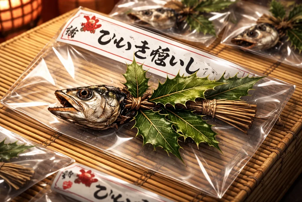 ChatGPT-Image-2026年1月12日-02_22_21-1024x683 柊鰯（ひいらぎいわし）とは？焼いた鰯の臭いで鬼を退ける節分の魔除け【焼嗅がし】