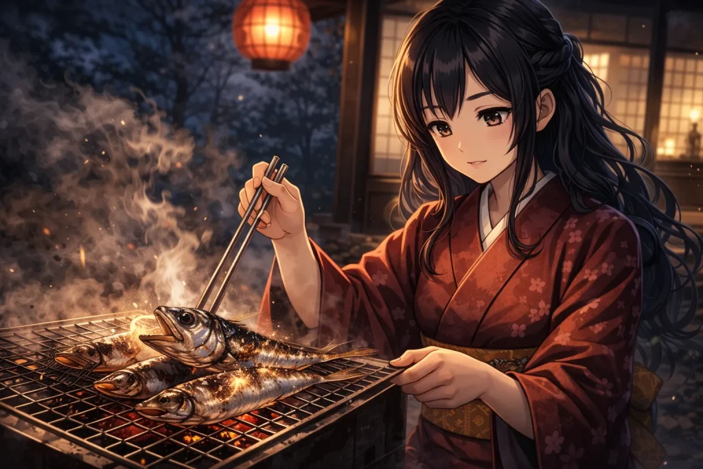 ChatGPT-Image-2026年1月12日-02_25_51-1024x683 柊鰯（ひいらぎいわし）とは？焼いた鰯の臭いで鬼を退ける節分の魔除け【焼嗅がし】