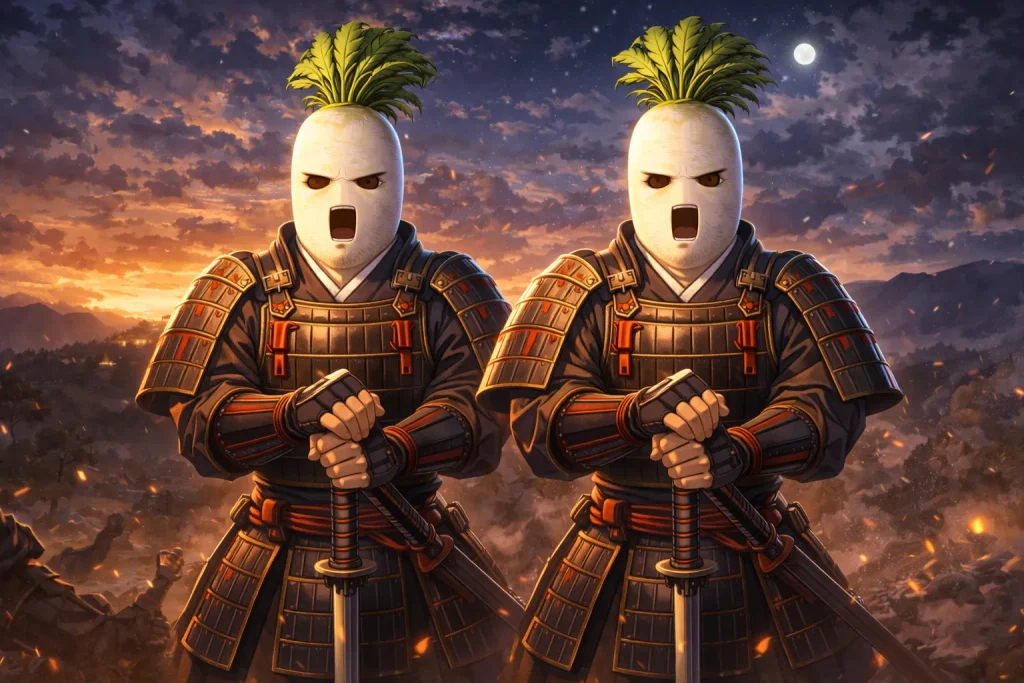 ChatGPT-Image-2026年1月17日-19_47_53-1024x683 徒然草 第六十八段「大根の武者」現代語訳と解説｜大根が命を守った不思議な話