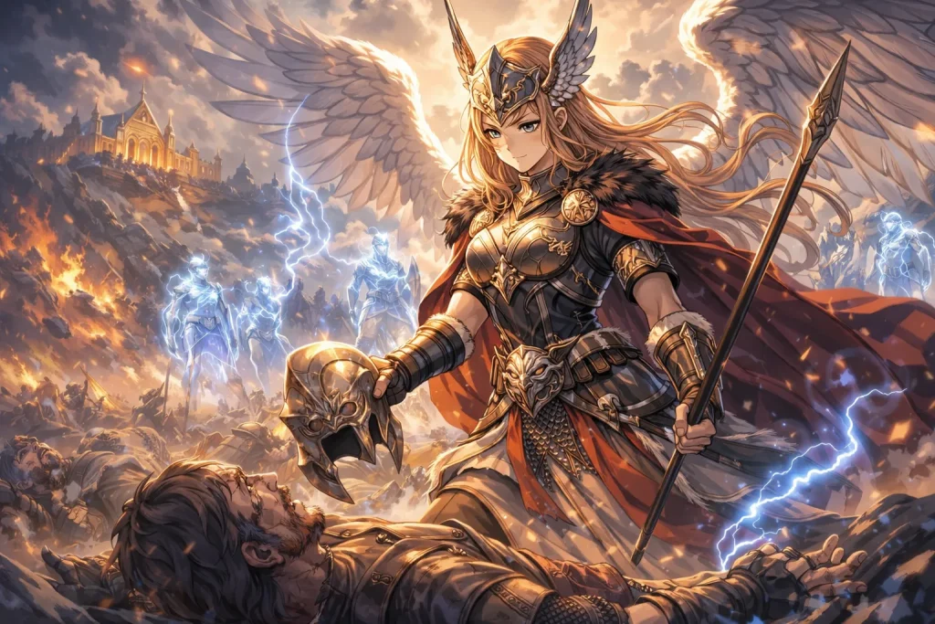 ChatGPT-Image-2026年1月5日-02_16_06-1024x683 会社行きたくない！神々ですら社畜だった｜北欧神話に学ぶ「働きすぎ社会」の末路