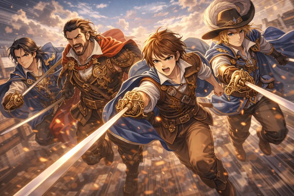 ChatGPT-Image-2026年1月5日-22_02_42-1024x683 三銃士のあらすじ｜友情と裏切りが交錯する名作冒険譚を簡単解説