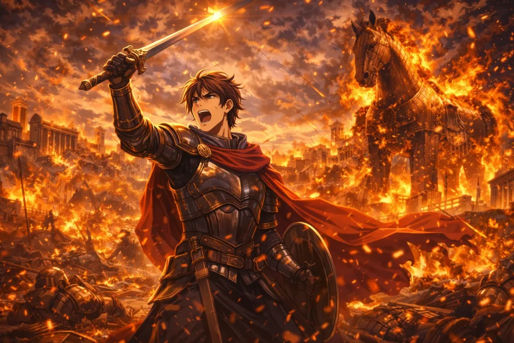 ChatGPT-Image-2026年1月9日-01_44_06-1024x683 不倫が神話になると、文明が滅ぶ｜トロイア戦争という世界最大の恋愛炎上